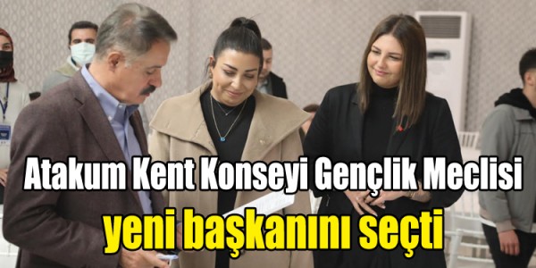 Atakum Kent Konseyi Gençlik Meclisi yeni başkanını seçti