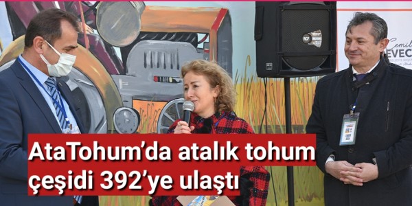 AtaTohum’da atalık tohum  çeşidi 392’ye ulaştı