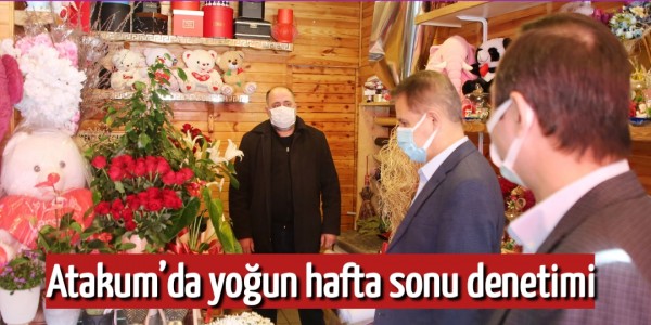Atakum’da yoğun hafta sonu denetimi