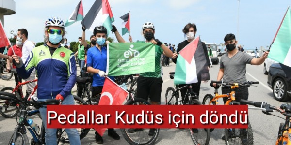 Pedallar Kudüs için döndü