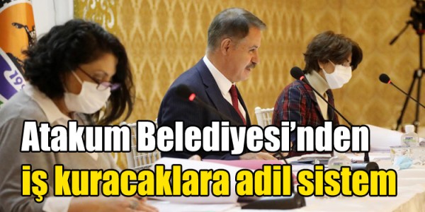 Atakum Belediyesi’nden iş kuracaklara adil sistem