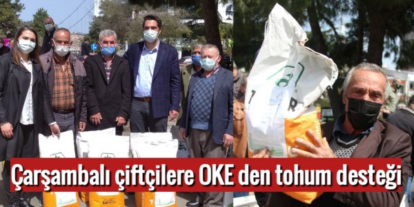Çitfçinin zor günlerine OKE'den tohum desteği