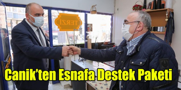 Canik’ten Esnafa Destek Paketi