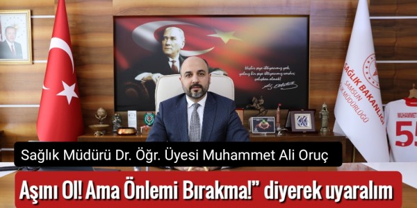 Aşını Ol! Ama Önlemi Bırakma!
