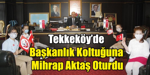 Tekkeköy’de Başkanlık Koltuğuna Mihrap Aktaş Oturdu