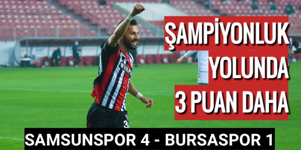 ŞAMPİYONLUK YOLUNDA 3 PUAN DAHA