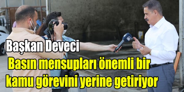Başkan Deveci’den 10 Ocak mesajı: Basın mensupları önemli bir kamu görevini yerine getiriyor