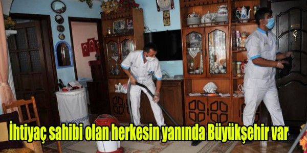 İhtiyaç sahibi olan herkesin yanında Büyükşehir var
