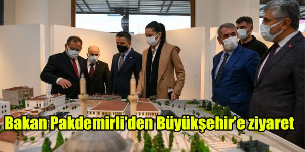 Bakan Pakdemirli’den Büyükşehir’e ziyaret