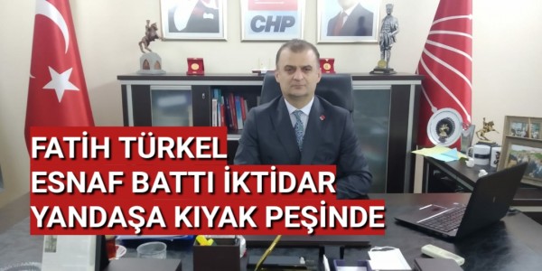 FATİH TÜRKEL - ESNAF BATTI İKTİDAR YANDAŞA KIYAK PEŞİNDE.
