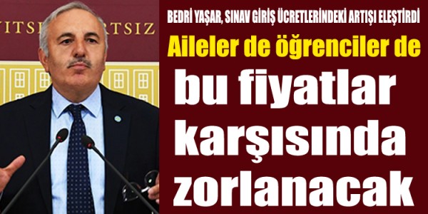 Aileler de öğrenciler de bu fiyatlar karşısında zorlanacak