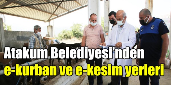 Atakum Belediyesi’nden e-kurban ve e-kesim yerleri