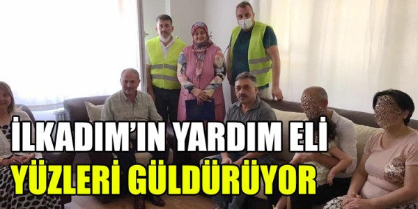 LKADIM’IN YARDIM ELİ YÜZLERİ GÜLDÜRÜYOR