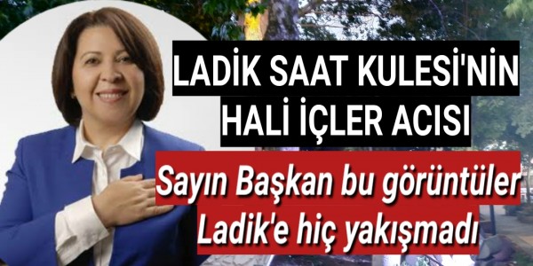 Nurhan Yapıcı Özel Başkan bu görüntüler Ladik'e hiç yakışmadı