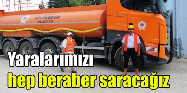 Yaralarımızı hep beraber saracağız
