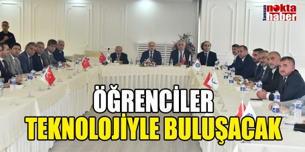 ÖĞRENCİLER TEKNOLOJİYLE BULUŞACAK