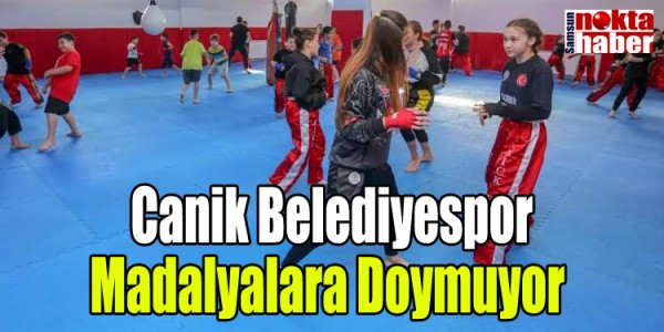 Canik Belediyespor Madalyalara Doymuyor 