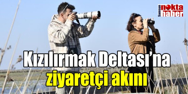 Kızılırmak Deltası’na ziyaretçi akını