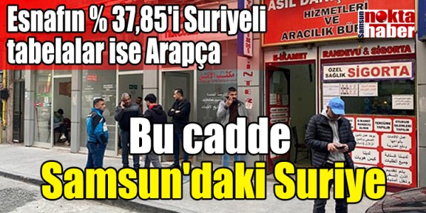 Samsun'daki Suriye