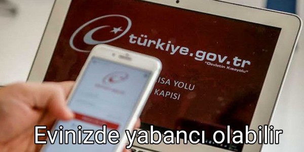 Evinizde yabancı olabilir