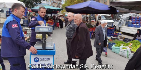 Canik Zabıtasından Sıkı Denetim