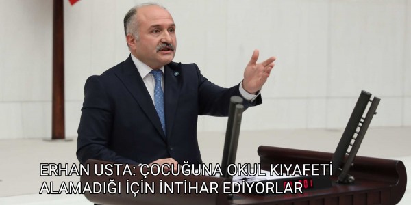 USTA: ÇOCUĞUNA OKUL KIYAFETİ ALAMADIĞI İÇİN İNTİHAR EDİYORLAR