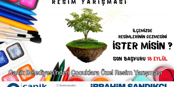 Canik Belediyesi’nden Çocuklara Özel Resim Yarışması