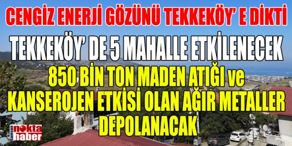 CENGİZ ENERJİ GÖZÜNÜ TEKKEKÖY’ E DİKTİ