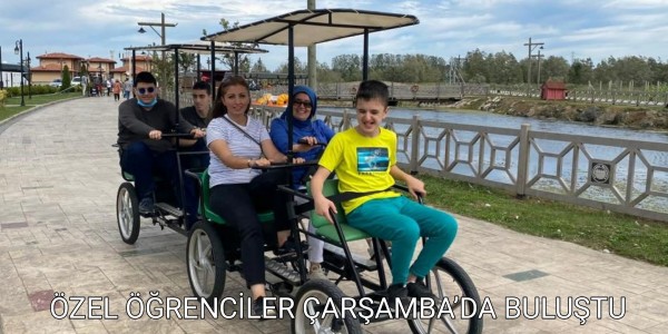 ÖZEL ÖĞRENCİLER ÇARŞAMBA’DA BULUŞTU