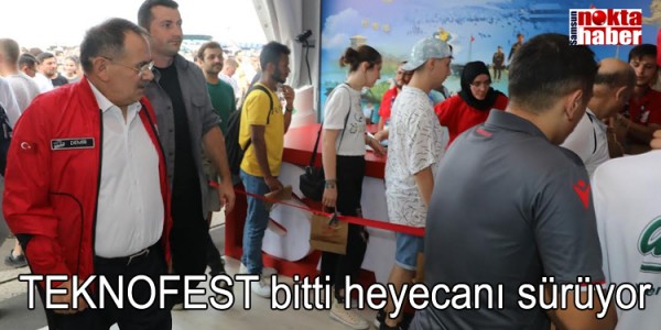 TEKNOFEST bitti heyecanı sürüyor