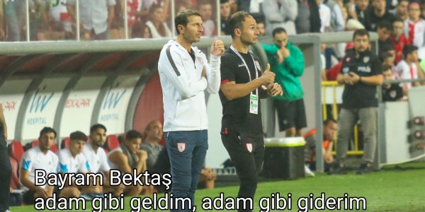 Bayram Bektaş adam gibi geldim, adam gibi giderim