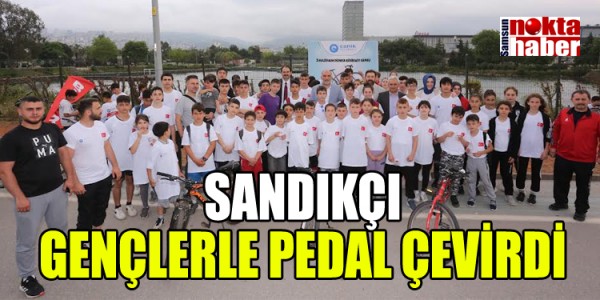 SANDIKÇI GENÇLERLE PEDAL ÇEVİRDİ