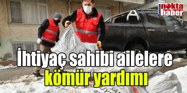 İhtiyaç sahibi ailelere kömür yardımı