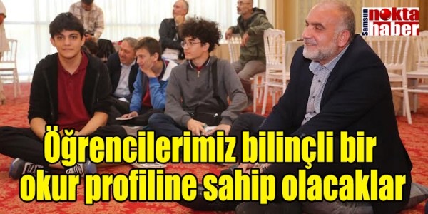 Öğrencilerimiz bilinçli bir okur profiline sahip olacaklar