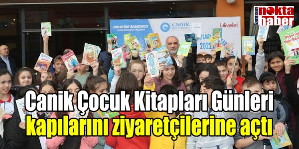 Canik Çocuk Kitapları Günleri kapılarını ziyaretçilerine açtı