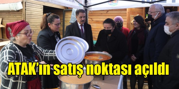 ATAK’ın satış noktası açıldı 