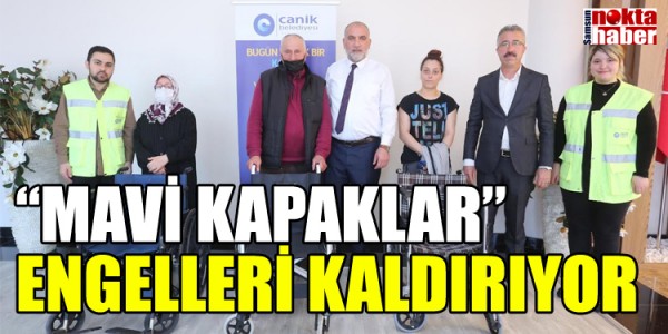 MAVİ KAPAKLAR ENGELLERİ KALDIRIYOR