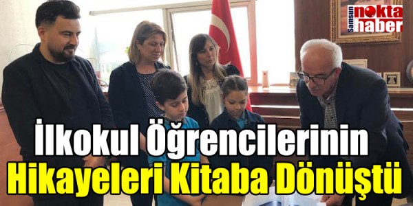 İlkokul Öğrencilerinin Hikayeleri Kitaba Dönüştü
