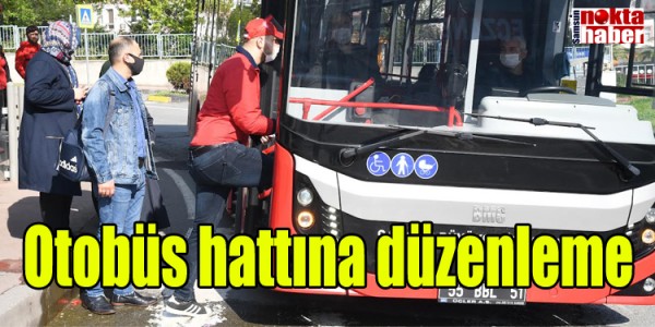 otobüs hattına ek düzenleme 