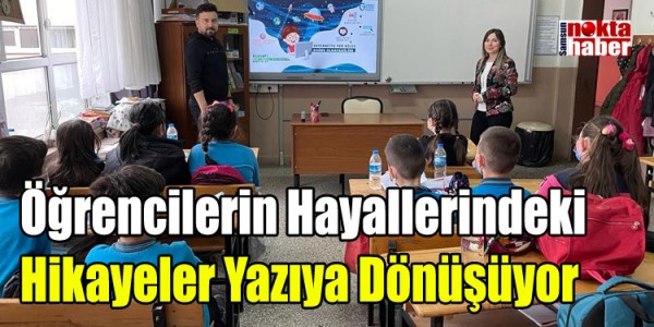 Öğrencilerin Hayallerindeki Hikayeler Yazıya Dönüşüyor