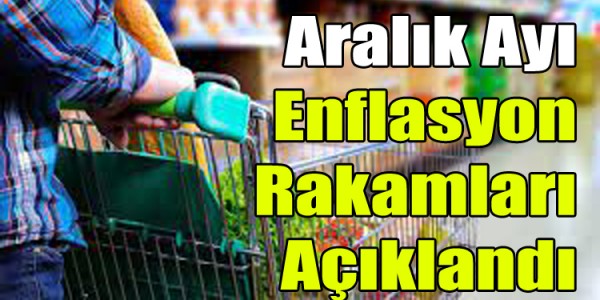  Aralık Ayı Enflasyon Rakamları Açıklandı!