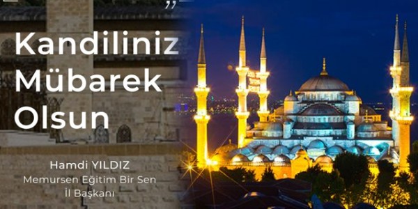 Hamdi Yıldız, Miraç Kandili Kutlama Mesajı Yayımladı