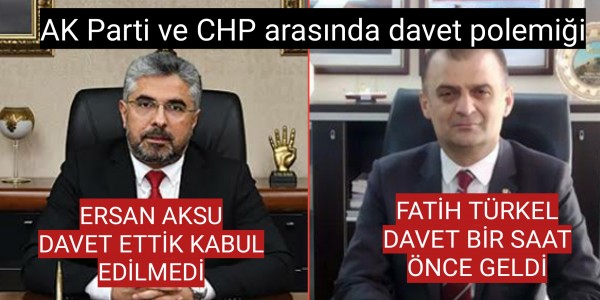 AK Parti ve CHP arasında polemik