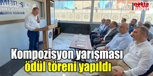 Kompozisyon yarışması ödül töreni yapıldı