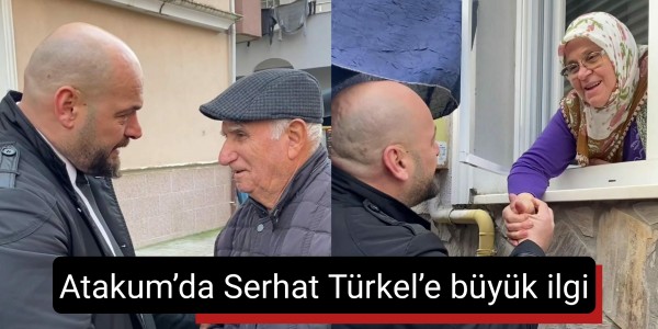 Atakum’da Serhat Türkel’e büyük ilgi