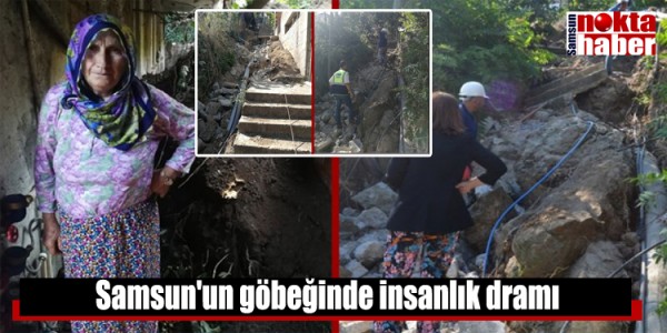 Samsun'un göbeğinde insanlık dramı