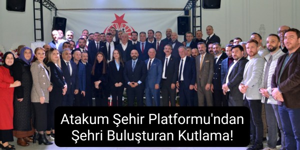 Atakum Şehir Platformu'ndan Şehri Buluşturan Kutlama!