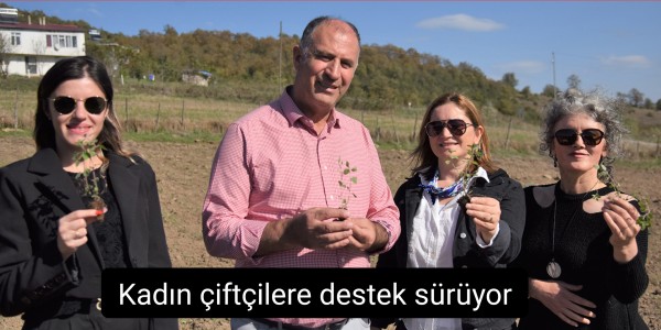 Kadın çiftçilere destek sürüyor