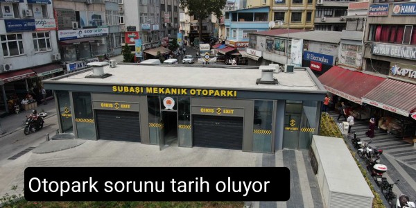 Otopark sorunu tarih oluyor