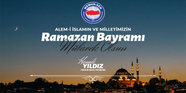Hamdi Yıldız, Ramazan Bayramı Kutlama Mesajı Yayımladı